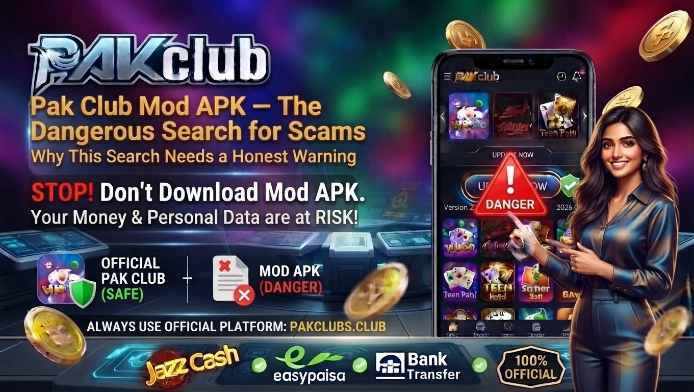 Pak Club Mod APK — Why This Search Needs a Honest Warning