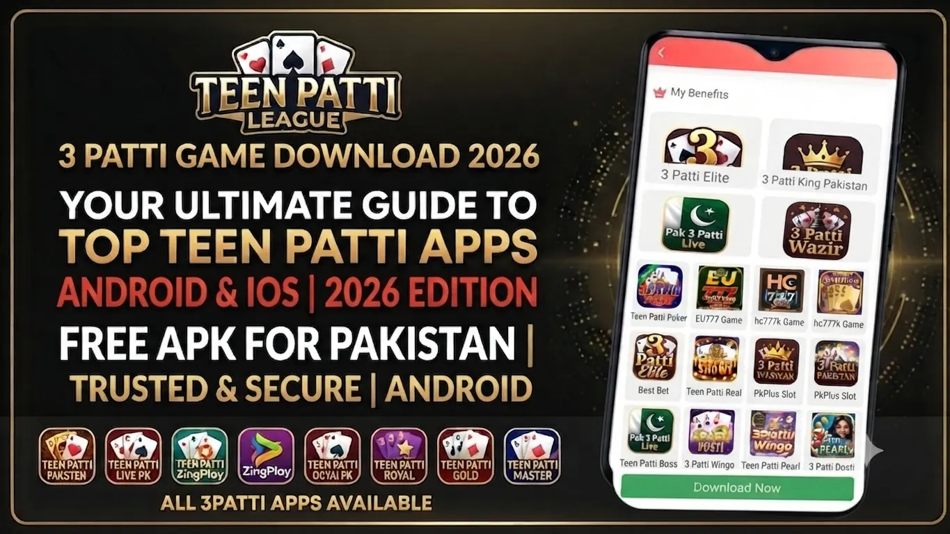 3 Patti game download 2026 free APK Android Pakistan official install guide